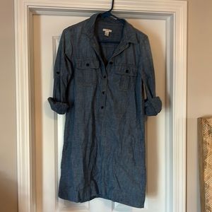 J crew denim dress